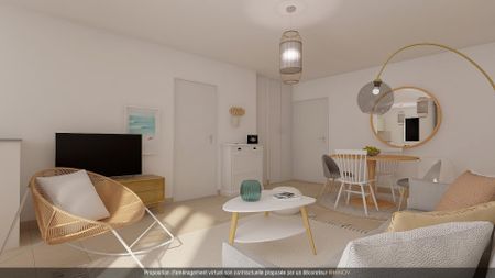 location Appartement T2 DE 42.67m² À COLOMIERS - Photo 3