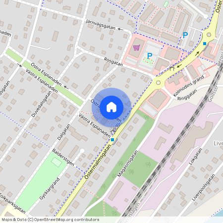 Östra Esplanaden 4A, Motala