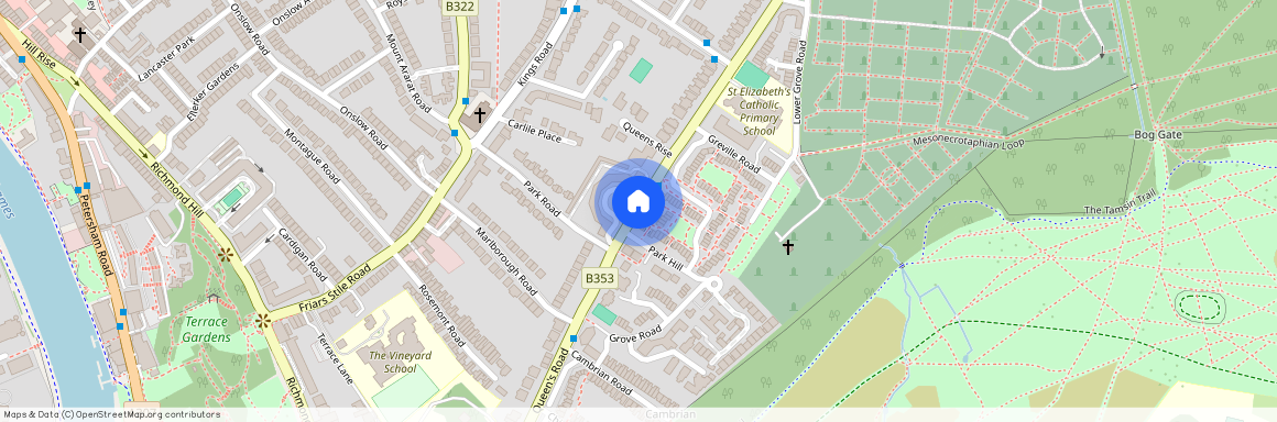 Queens Road, Richmond Hill