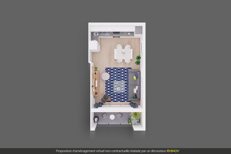 location Appartement T3 DE 64.5m² À MASSY - Photo 5