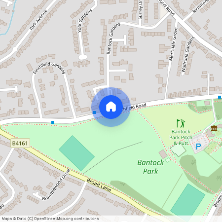 Bantock Gardens, Finchfield, Wolverhampton