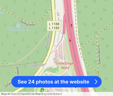 Exklusive Erdgeschoss Wohnung mit großem Balkon+Terrasse in Sindelf... - Photo 1