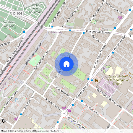 50 Rue Rouget de Lisle, 92150, Suresnes