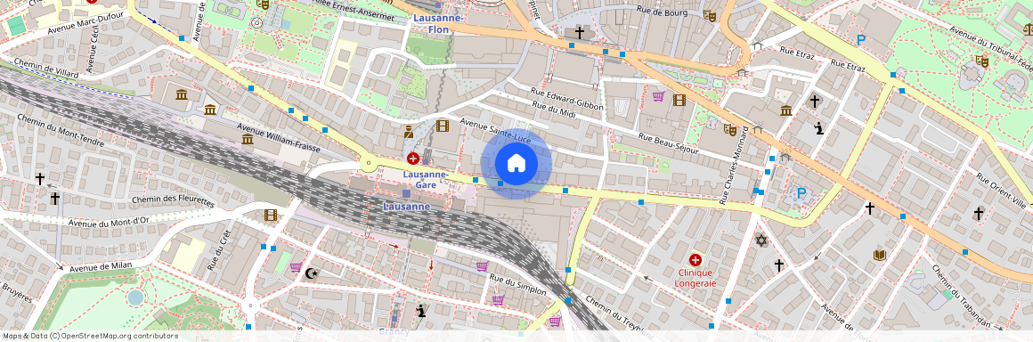 Avenue de la Gare 38, 1003, Lausanne