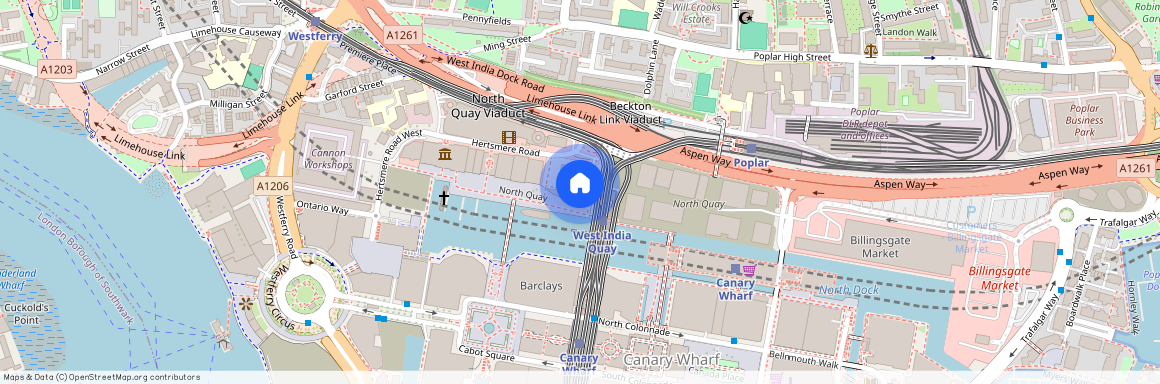 West India Quay, Canary Wharf, E14