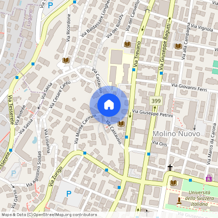 Via Castausio 2b, 6900, Lugano