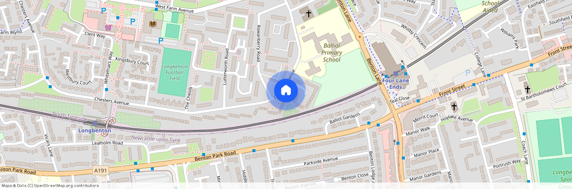 3 bedroom Semi-detached house to rent in Chesters Avenue, Longbenton, Newcastle Upon Tyne, Ne12