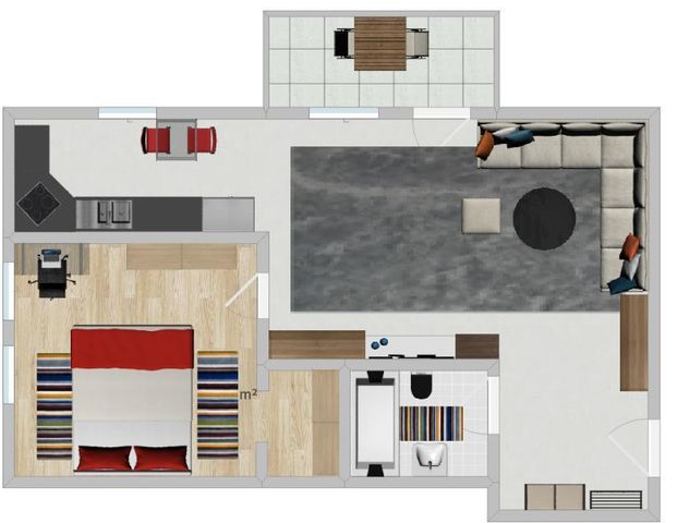 Zwei Raum Wohnung Dresden Leubnitz Neuostra - Foto 1