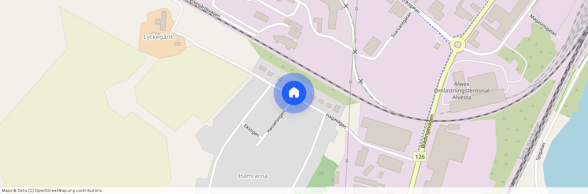 Hagavägen, Alvesta