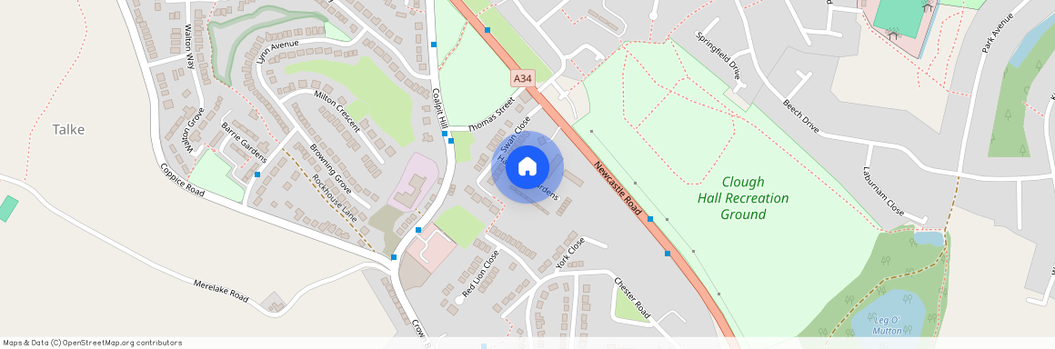 Hawthorn Gardens, Talke ST7