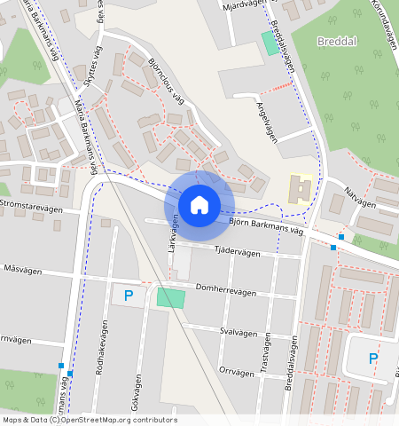 Björn Barkmans väg, Ösmo