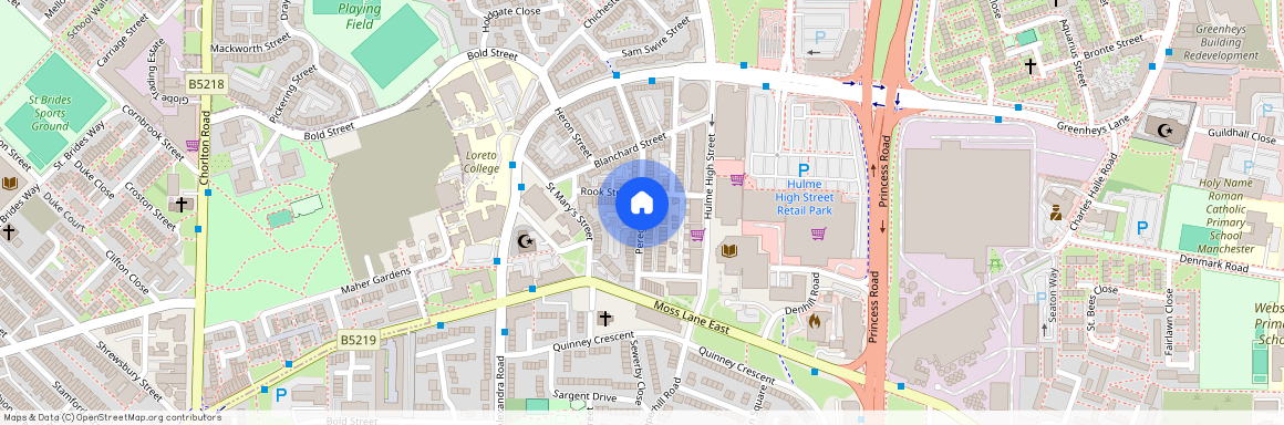 Peregrine Street, Hulme, Manchester, M15 5PZ.