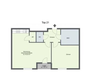 Mitten im Dritten: Kompakte Zweizimmerwohnung in der Keinergasse 13... - Photo 6