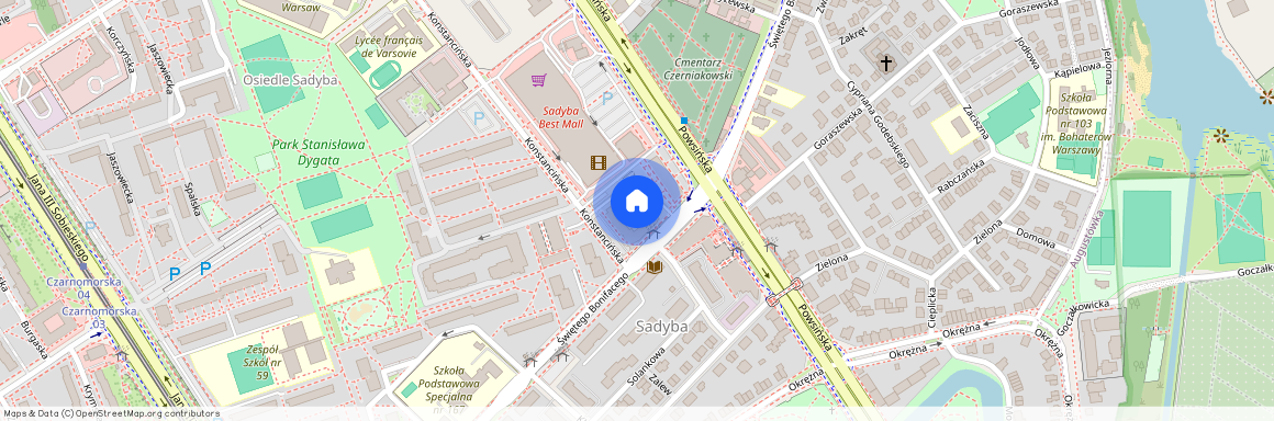 Warszawa Mokotów Sadyba