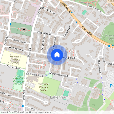 Cricket Ground Road, Norwich