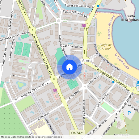 Arenal area / Beach, Jávea