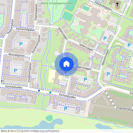 Basilikavägen, Örebro