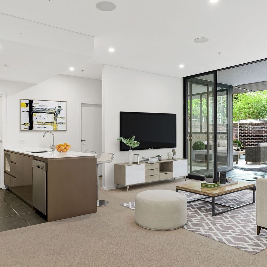 One the Waterfront | Near New Courtyard Apartment | Two Bedroom + Study - Photo 1