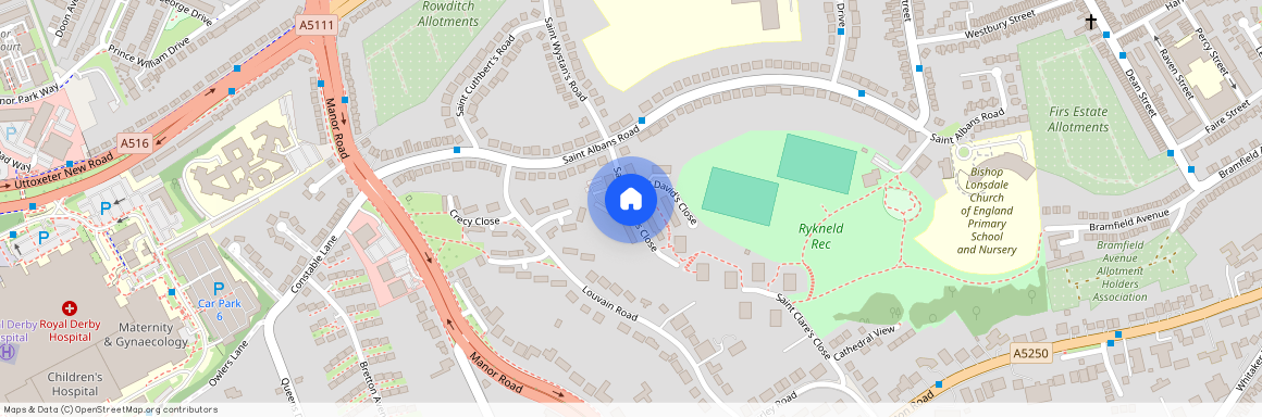 St. Swithins Close, Derby, DE22