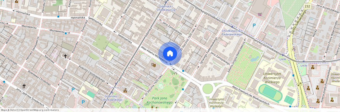 ul. 20 Stycznia 1920, Bocianowo, Bydgoszcz, kujawsko-pomorskie