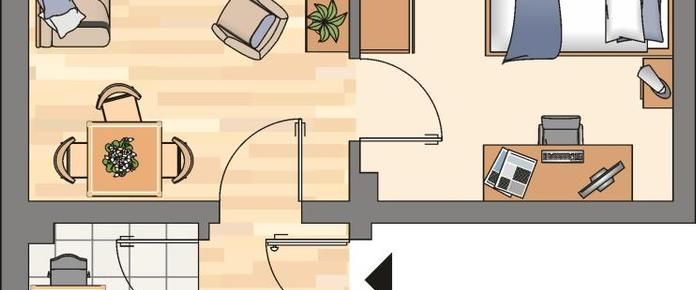 Demnächst frei! 2-Zimmer-Wohnung in Dortmund Benninghofen - Photo 1