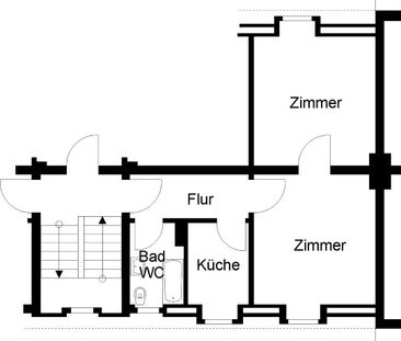 Mehr als gewohnt - Schöne 2-Zimmerwohnung in Wuppertal-Barmen - Foto 1