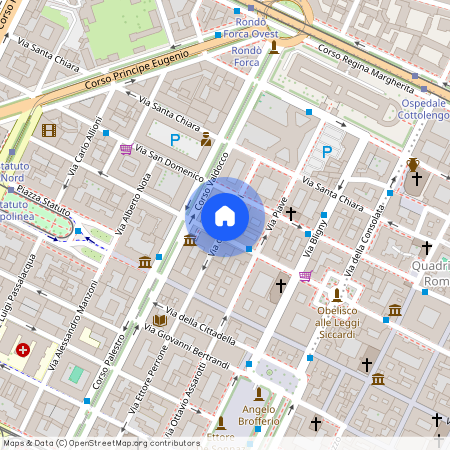 Via dei Quartieri, Turin, Piedmont 10122