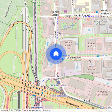 ul. Suwak, Służewiec, Mokotów, Warszawa, mazowieckie