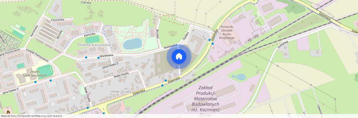 ul. Daleka, Chojnice, chojnicki, pomorskie