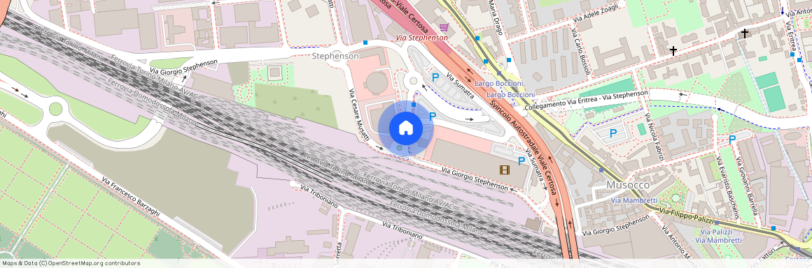 Via Giorgio Stephenson, Milan, Lombardy 20157