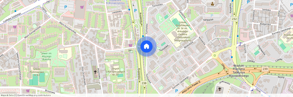 ul. Tucholska, Wzgórze Wolności, Bydgoszcz, kujawsko-pomorskie