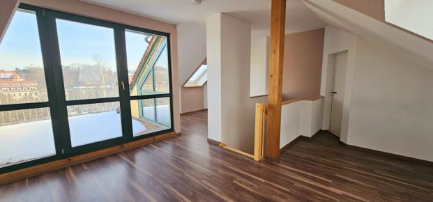 Maisonettewohnung mit Dachterrasse an der Neiße zu vermieten - Photo 1