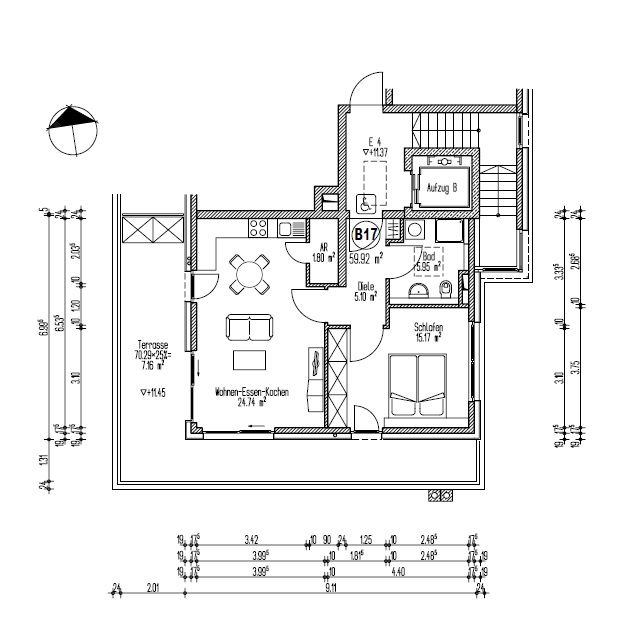 Moderne Penthaus-Wohnung in traumhafter Lage von Neureut - Photo 1