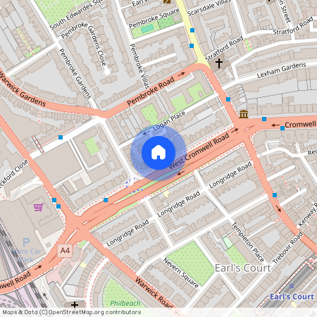 West Cromwell Road, Earls Court, SW5, London