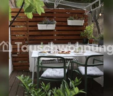 TAUSCHWOHNUNG Weitläufige 3-Zimmer Altbau-Wohnung mit Terrasse - Foto 1