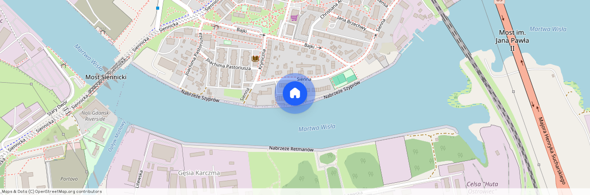 ul. Sienna, Przeróbka, Gdańsk, pomorskie