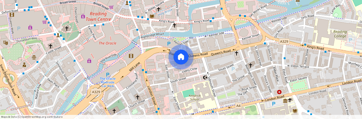 Queens Road, Reading, Berkshire, RG1