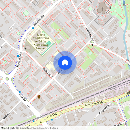 ul. Kozłowa, Białostoczek, Białystok, podlaskie