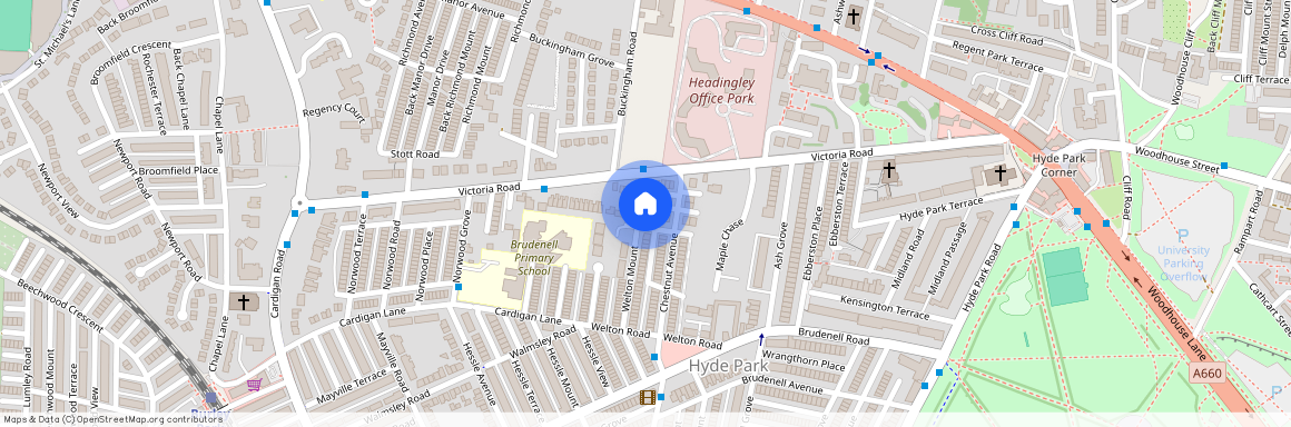 14 Chestnut Grove, Hyde Park, Leeds LS6