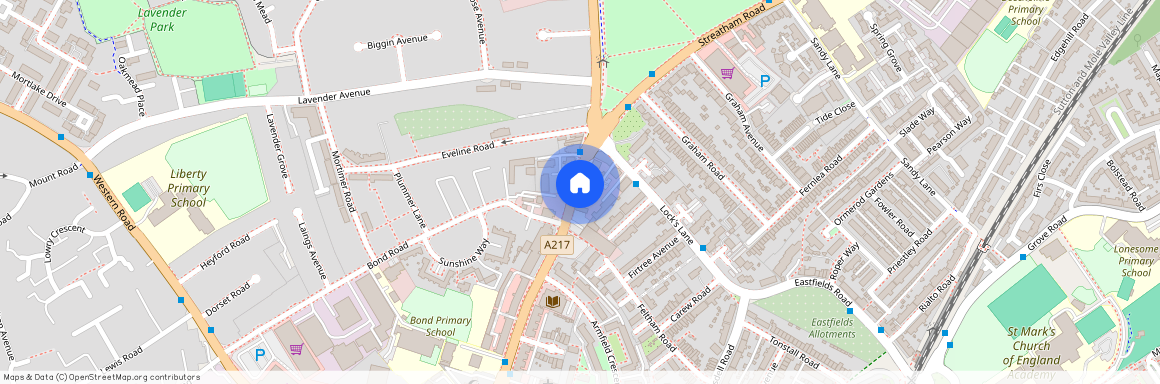 London Road, CR4 2JA, Mitcham