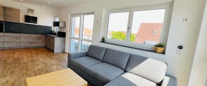 Hochwertig möbliertes Penthouse im Zentrum zum Erstbezug mit Rundumblick über Nürnberg - Foto 1
