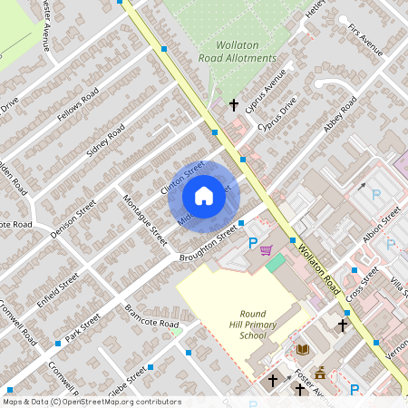 Middleton Street, Beeston, Nottingham, Nottinghamshire, NG9