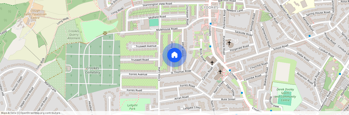 Salisbury Road, Crookes, Sheffield, S10