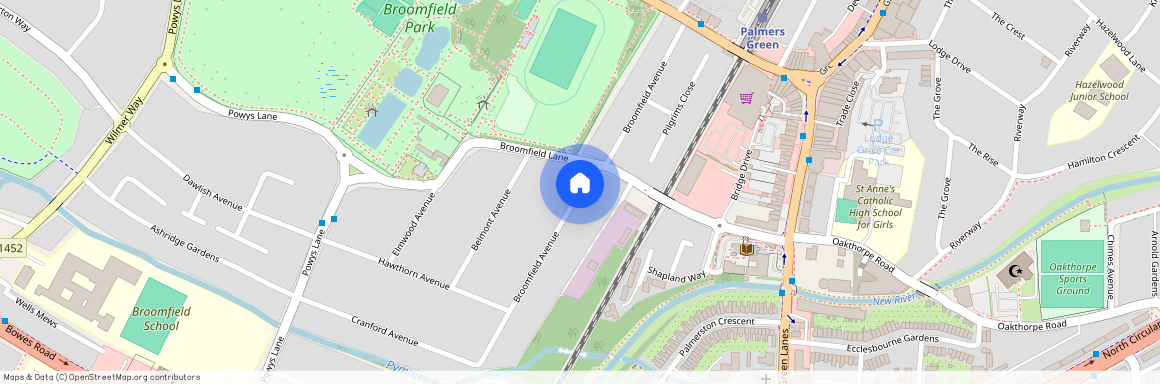 Broomfield Avenue, Palmers Green N13