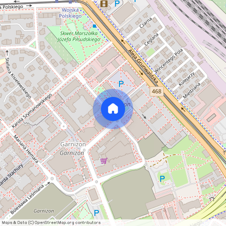 ul. Mirona Białoszewskiego, Wrzeszcz Górny, Gdańsk, pomorskie