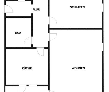 2 Raumwohnung mit Balkon und Fahrstuhl im Objekt-plus 1 Monat MIETGUTSCHRIFT - Foto 2