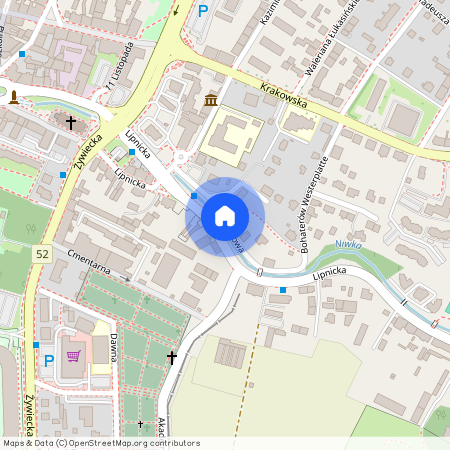 ul. Ogrodowa, Biała Krakowska, Bielsko-Biała, śląskie