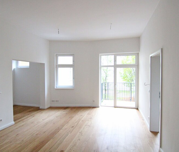 Atmosphärischer Altbauklassiker mit Dielen und EBK - tolle Lage Rad... - Foto 1