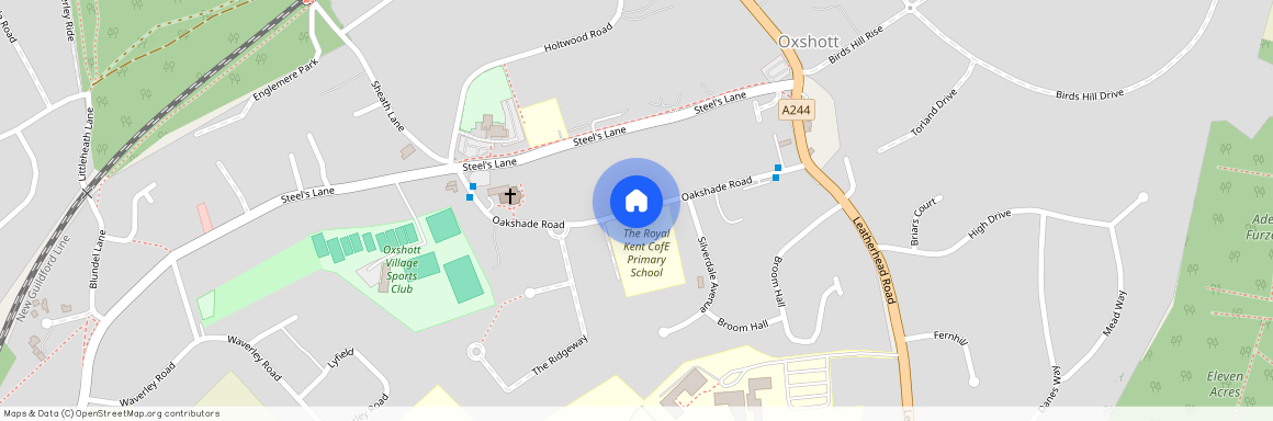 Woodfalls, Oakshade Road, Oxshott, Leatherhead, KT22