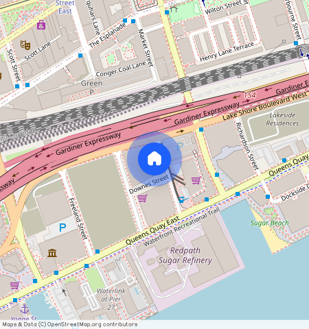 ** Downes Street and 55 Cooper St, Toronto, Toronto, Toronto, M5E 0A3
